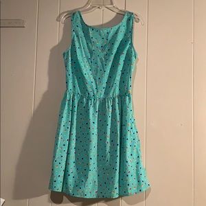 Teal Polka Dot Dress⭐️